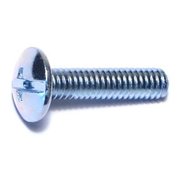 MIDWEST FASTENER #8-32 x 3/4 in Combination Phillips/Slotted Truss Machine Screw, Zinc Plated Steel, 60 PK 930962